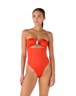 Vestido de Baño Entero Leo Nectarine