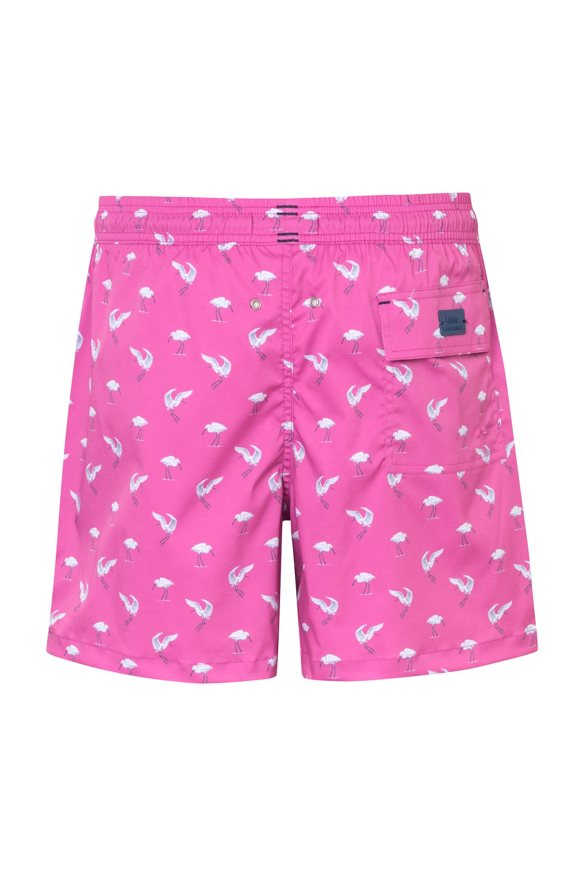 SWIM TRUNK LUCA 10 PINK PRINTED