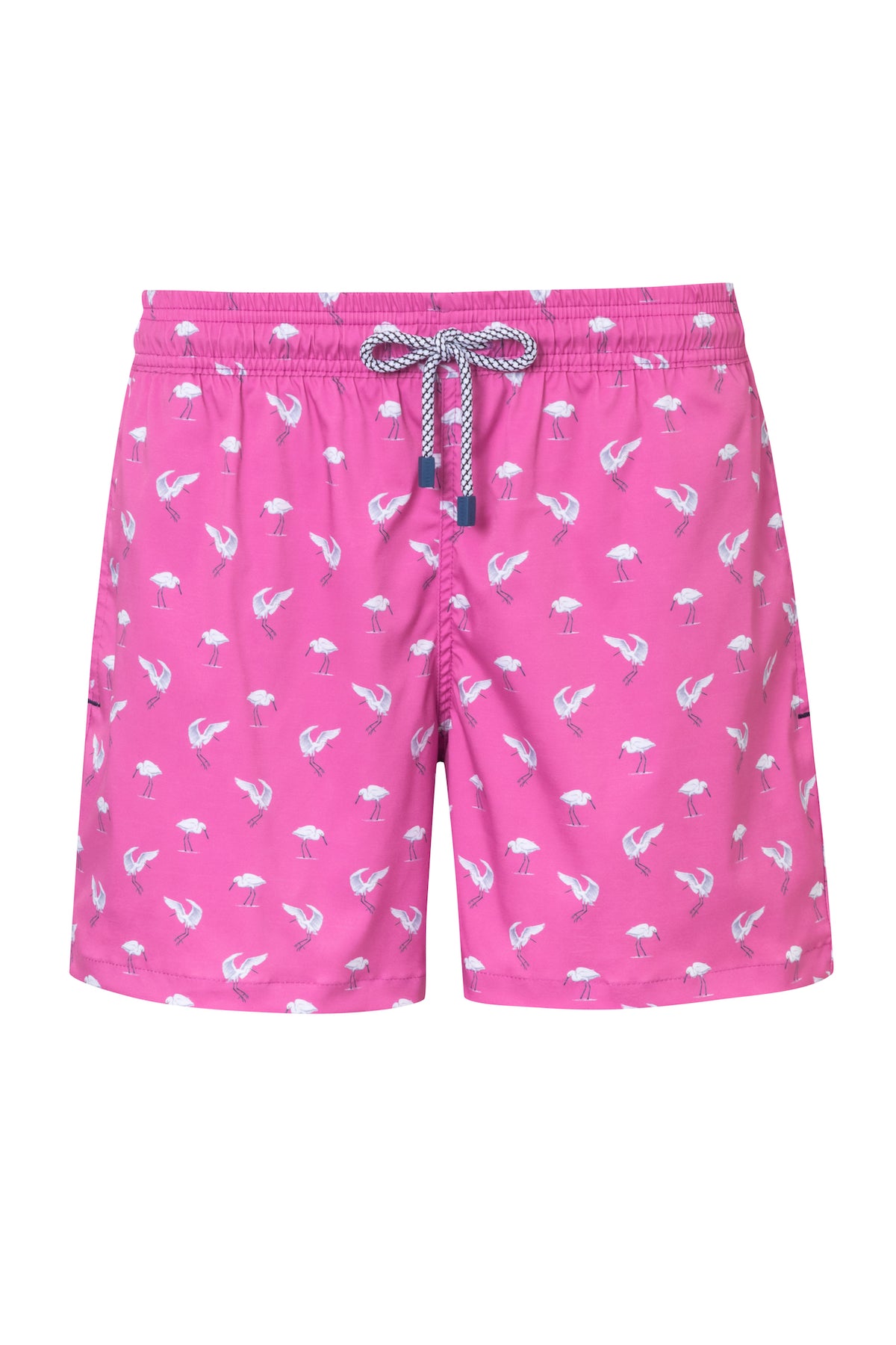 SWIM TRUNK LUCA 10 PINK PRINTED