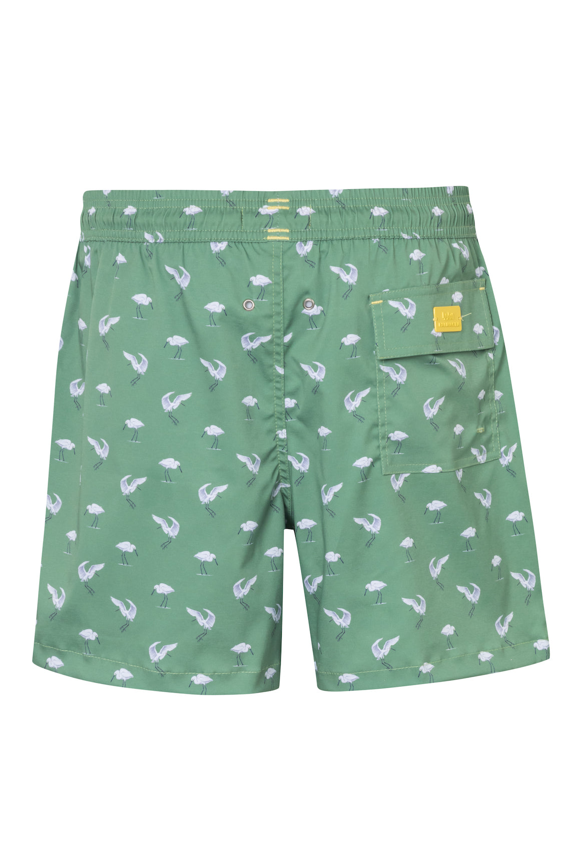 SWIM TRUNK LUCA 12 LEAF PRINTED