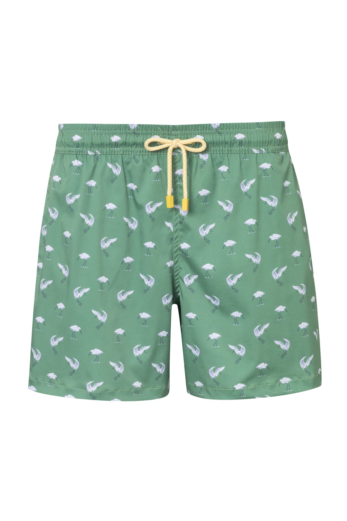 SWIM TRUNK LUCA 12 LEAF PRINTED