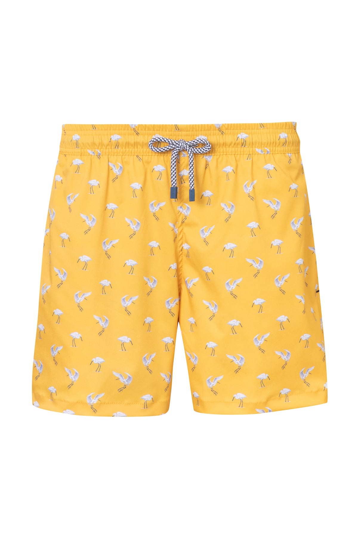 SWIM TRUNK LUCA 9 YELLOW PRINTED