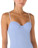 Vestido de Baño Entero Mare Shell Sky