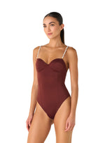 Vestido de Baño Entero Mare Merlot