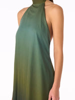 MIEL DRESS OMBRE GREEN