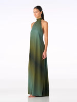 MIEL DRESS OMBRE GREEN