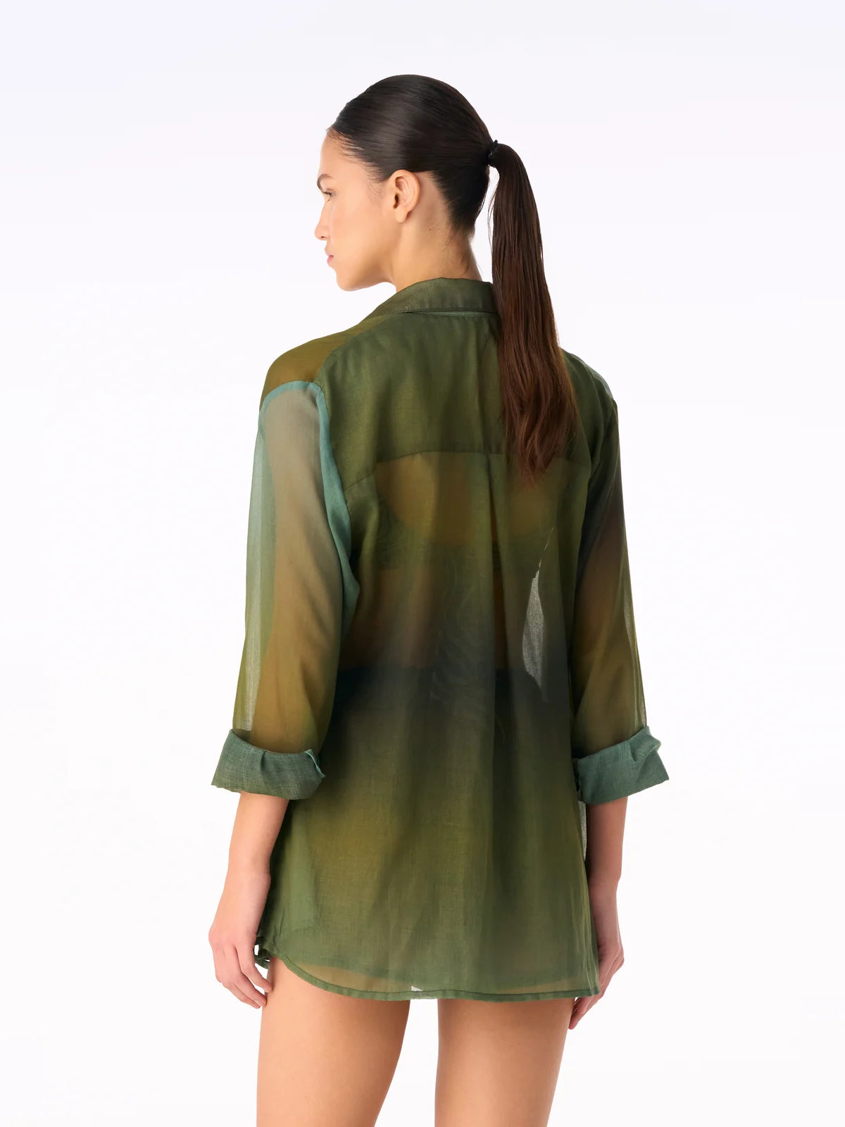 NUNA SHIRT OMBRE GREEN