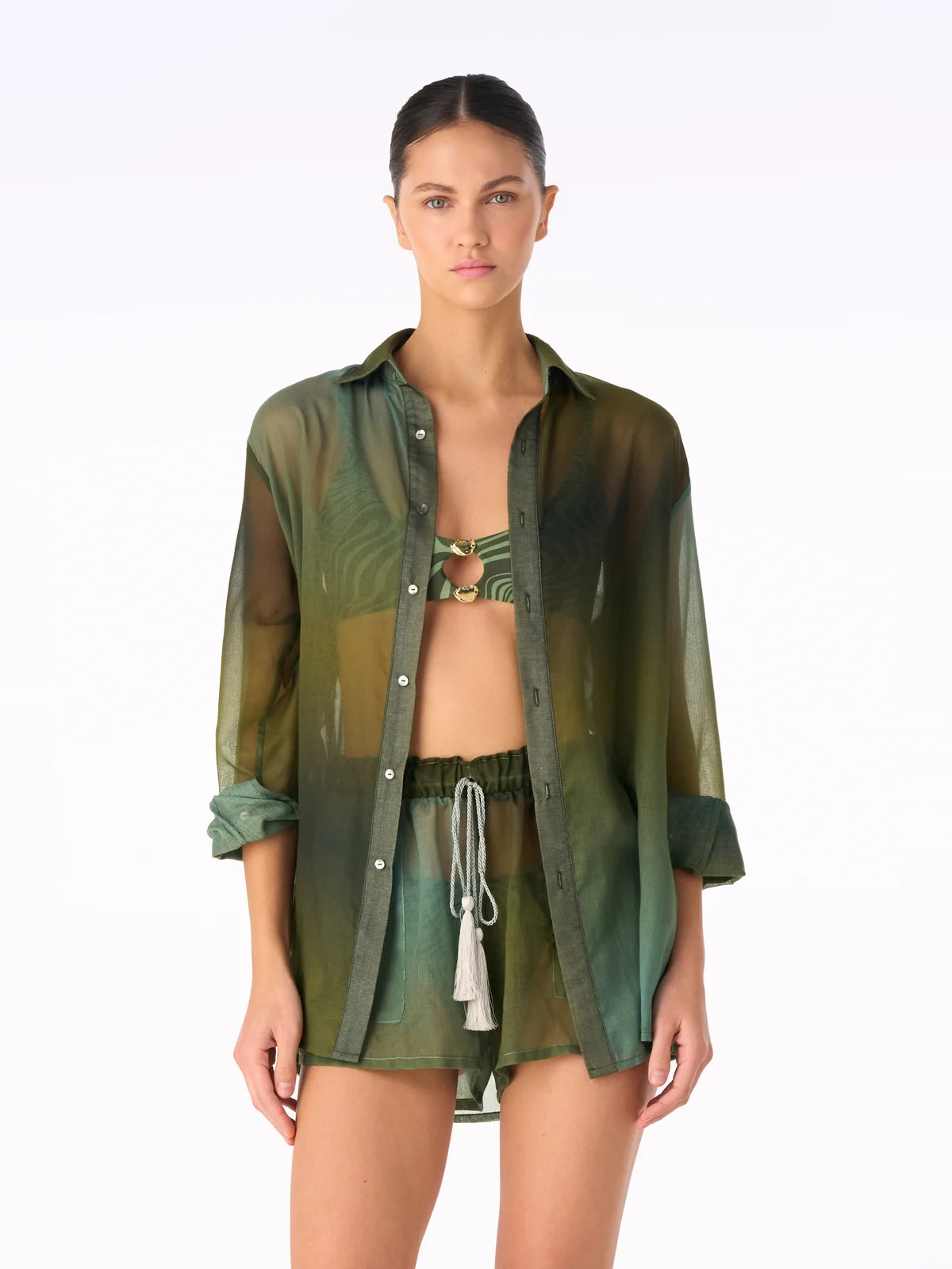 NAIR SHORTS OMBRE GREEN