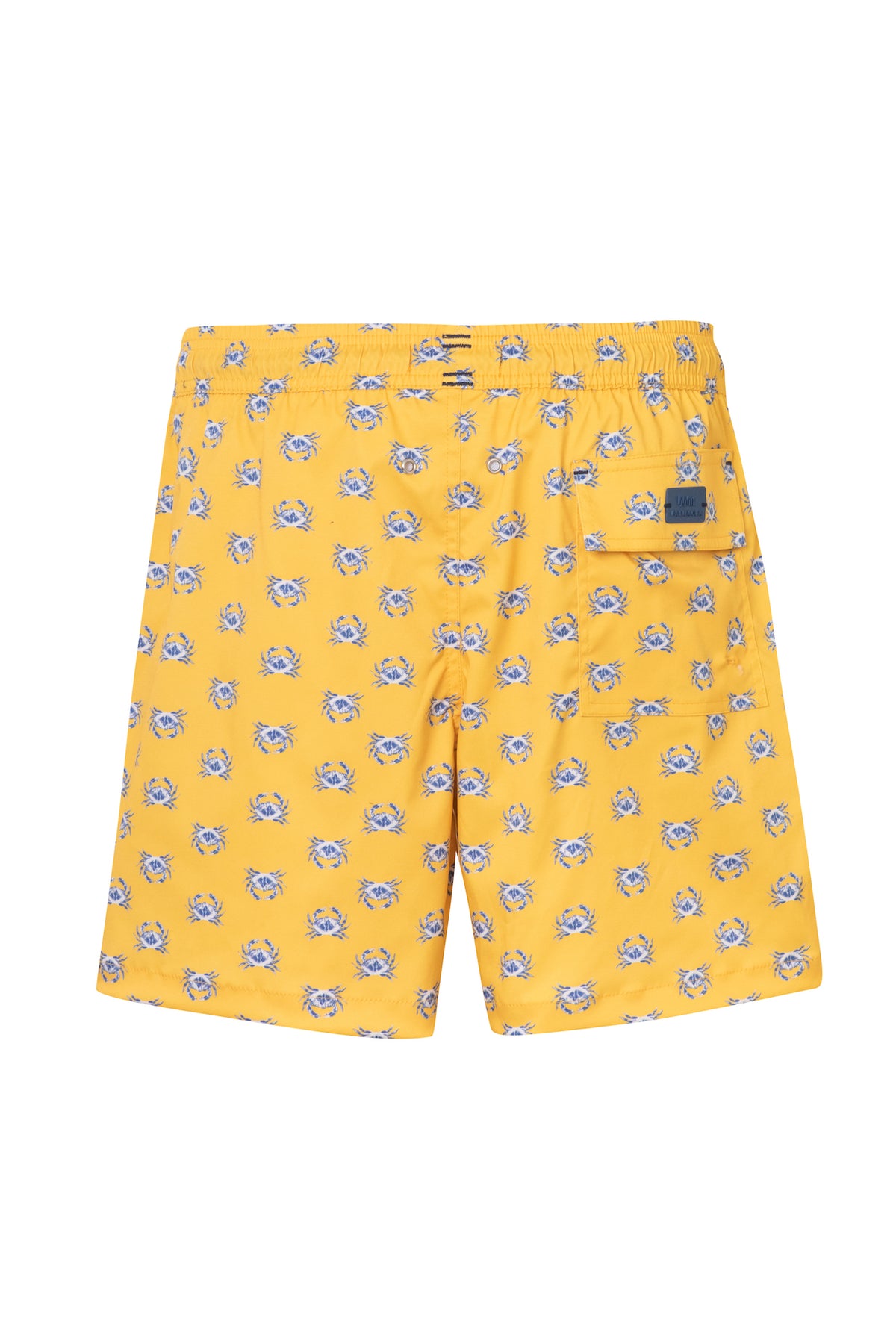 SWIM TRUNK OTTO 10 YELLOW PRINTED