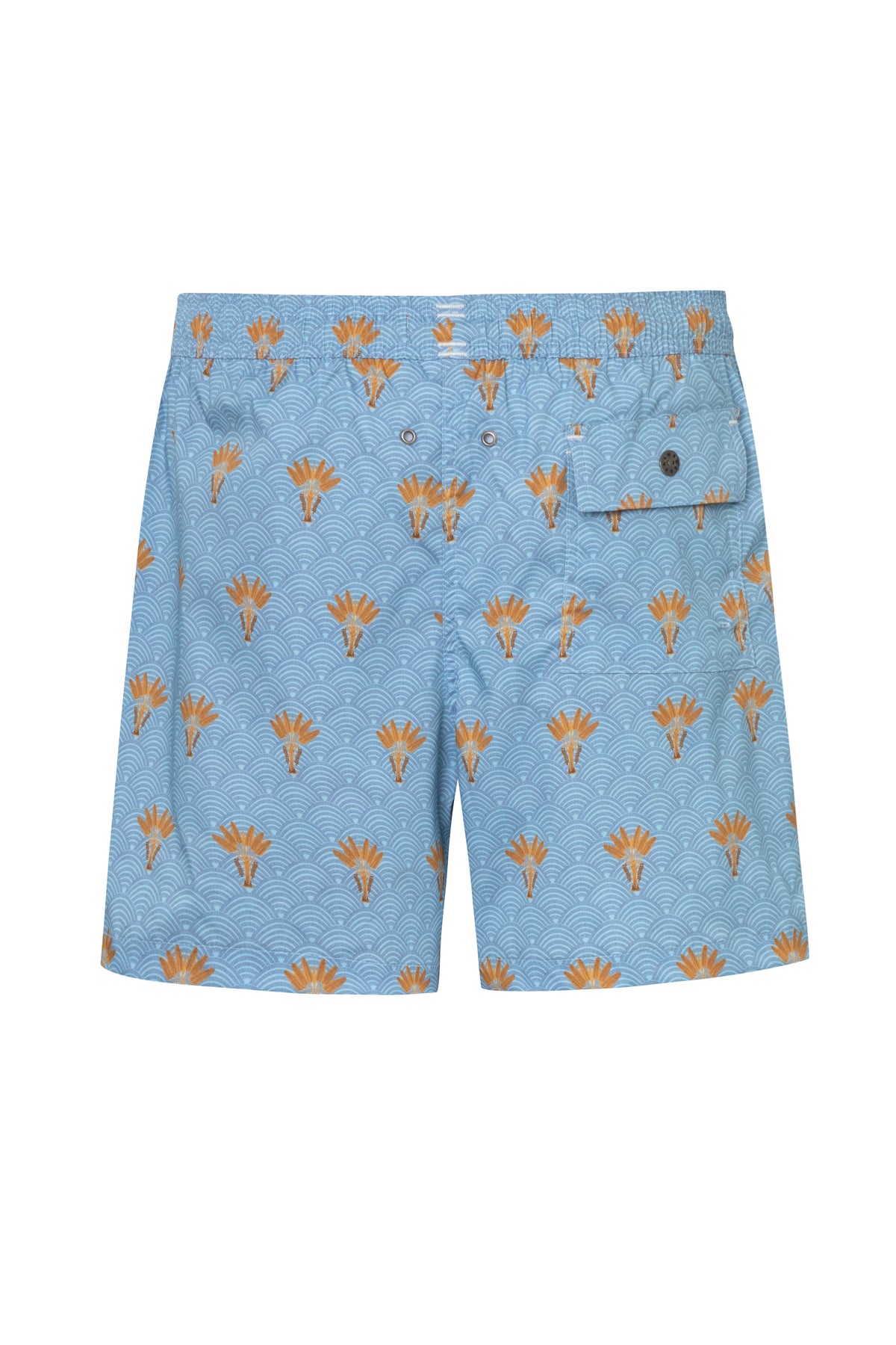 SWIM TRUNK KIDS CUT PALEMA2 AQUA