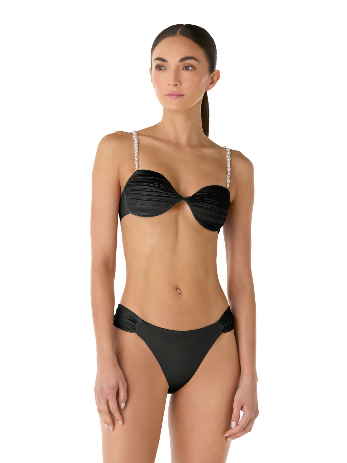 Panty de bikini Vichy Black