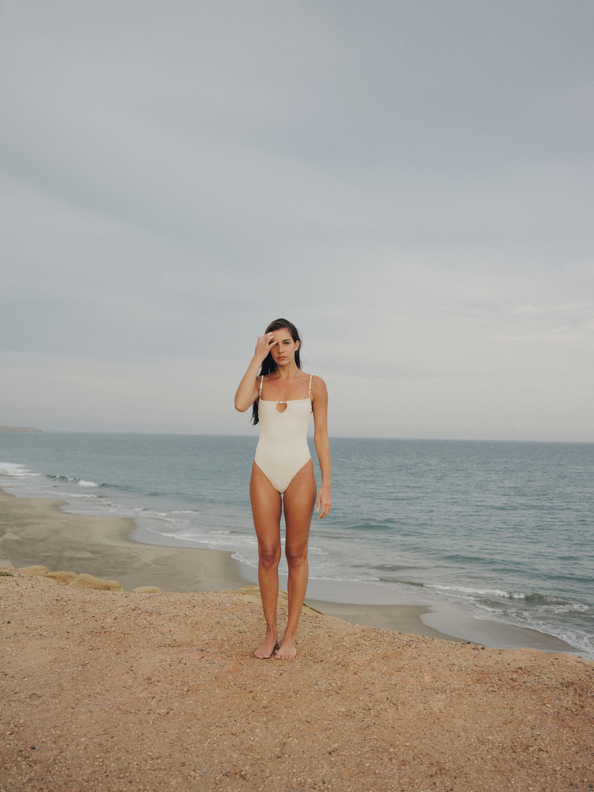 Vestido de baño entero Zoa Nilo Ivory