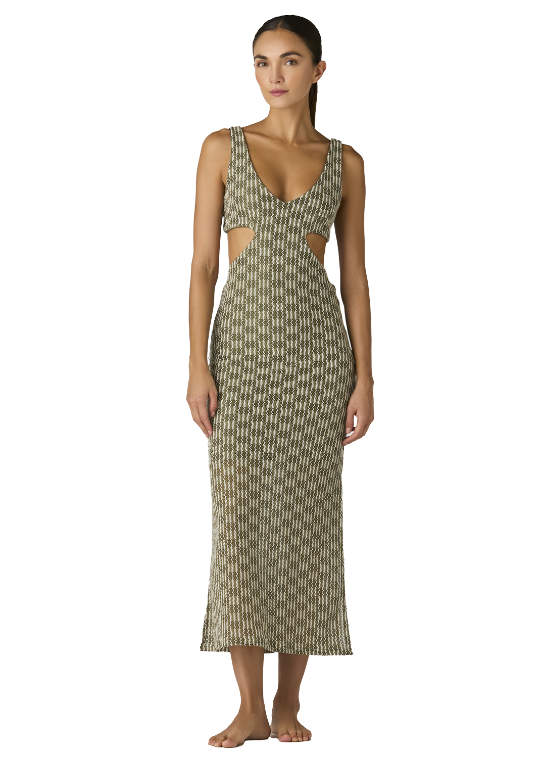 PENELOPE DRESS OLIVE