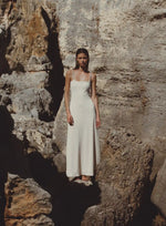 Vestido Rala Shell Ivory