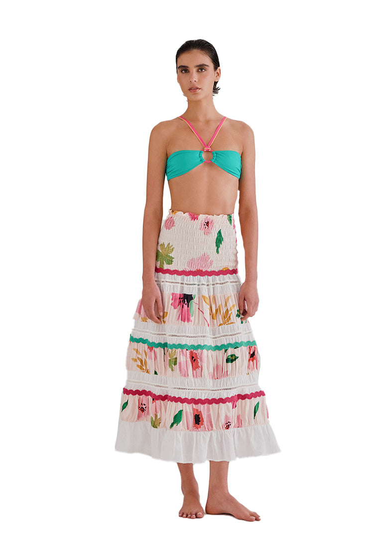 COVERUP RUFFLED SKIRT AURORA