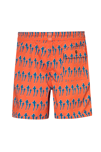 Pantaloneta de Baño Slim Tabur1 Salmon