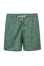 SWIM TRUNK KIDS CUT TEMBO3 MILITARY