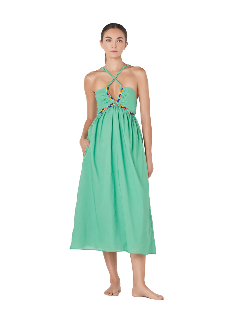 VERA DRESS MATCHA