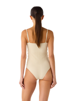 Vestido de Baño Entero Violeta Nilo Ivory