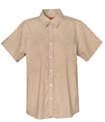 Camisa de Hombre Manga Corta Almond