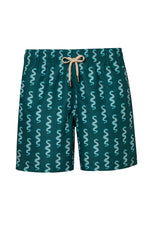 Pantaloneta de BañoCorte Slim Yilan Emerald