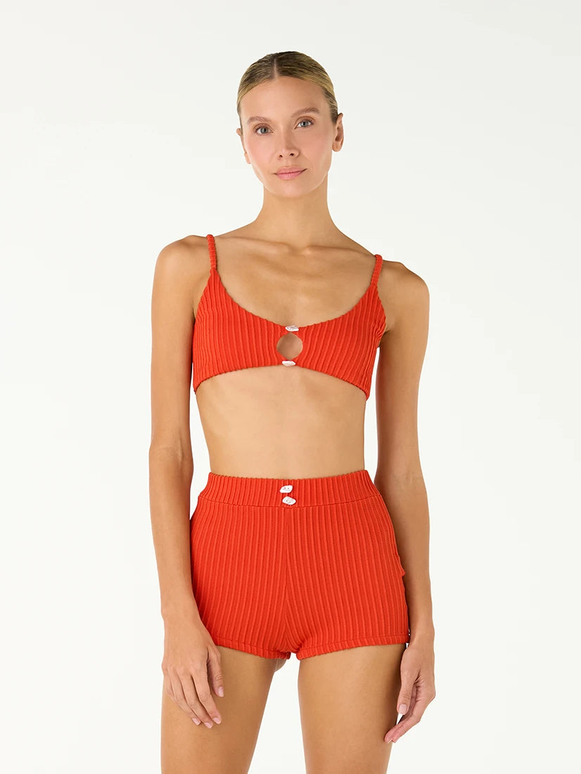 Short Zura Shell Red