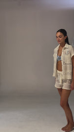 Shorts Croche Irene Brandy