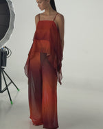 YERE PANTS OMBRE ORANGE