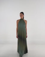 MIEL DRESS OMBRE GREEN