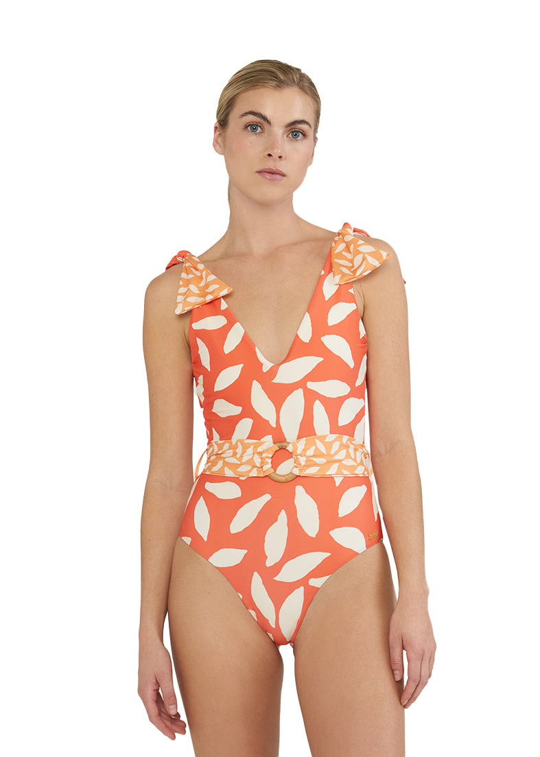 ONEPIECE CARMIN DANI PRINTED