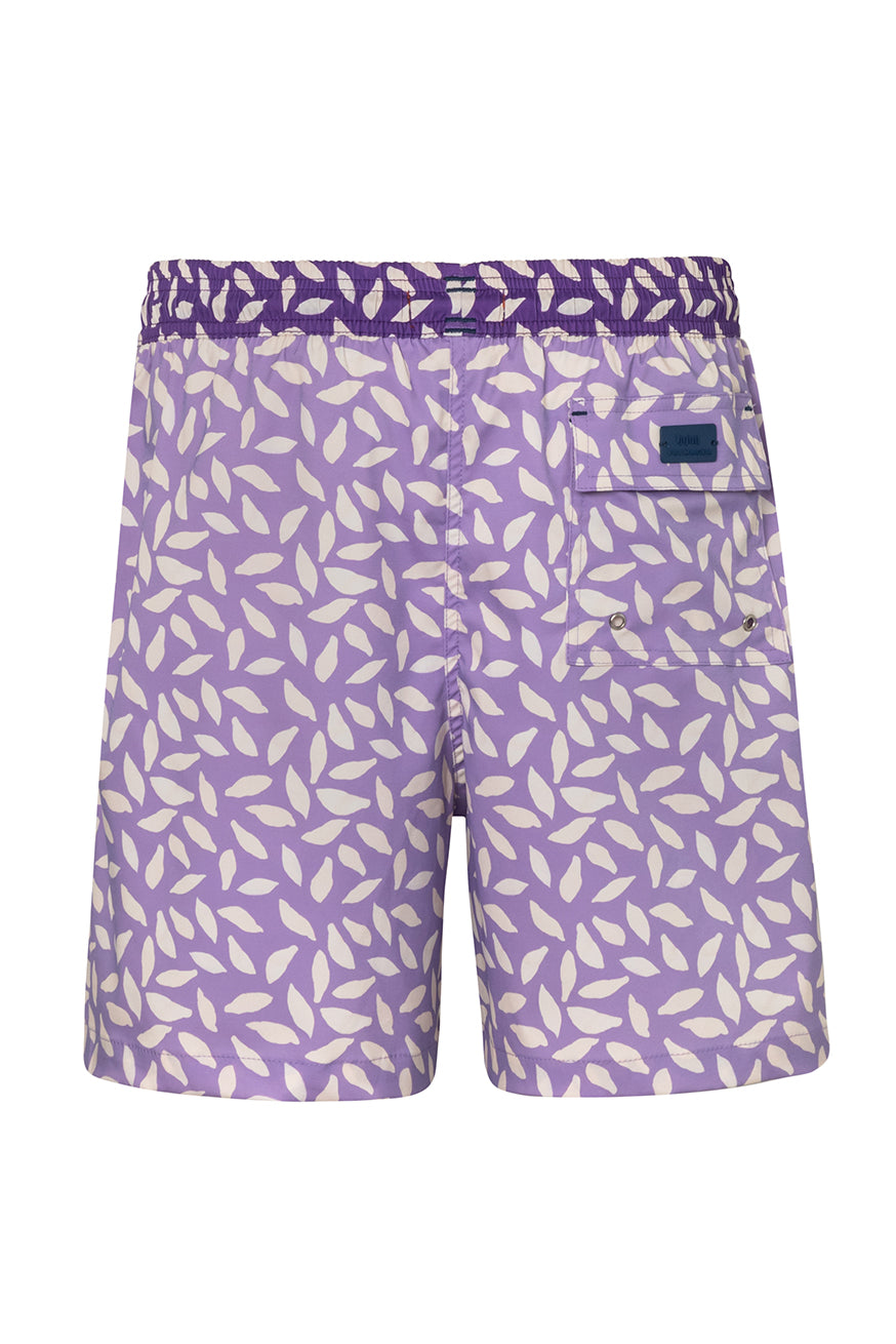 SWIM TRUNK CARMIN3 LAVANDA PRINTED