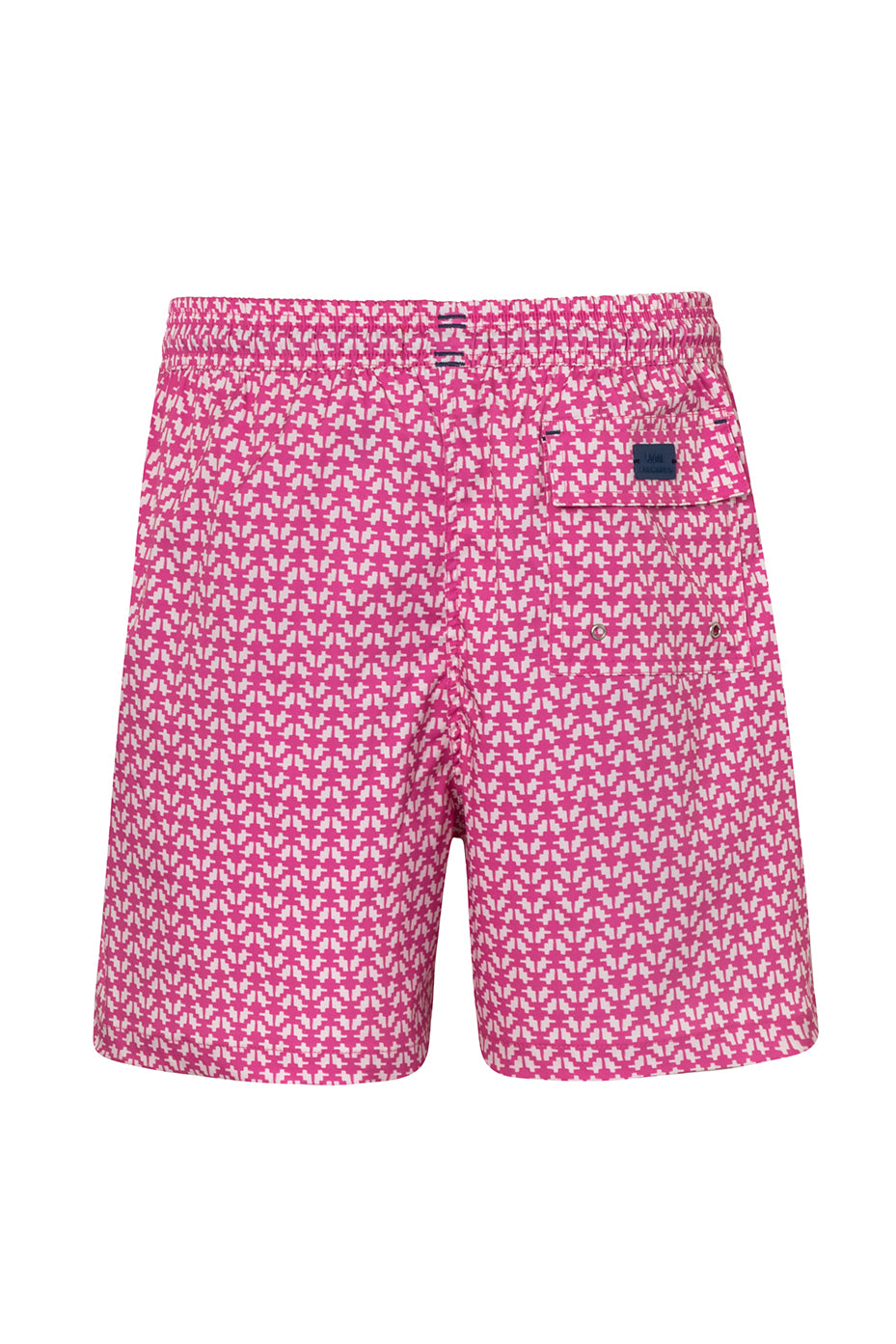 SWIM TRUNK COQUI3 PINK PRINTED