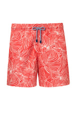 Pantaloneta de Baño Iguana3 Red Printed