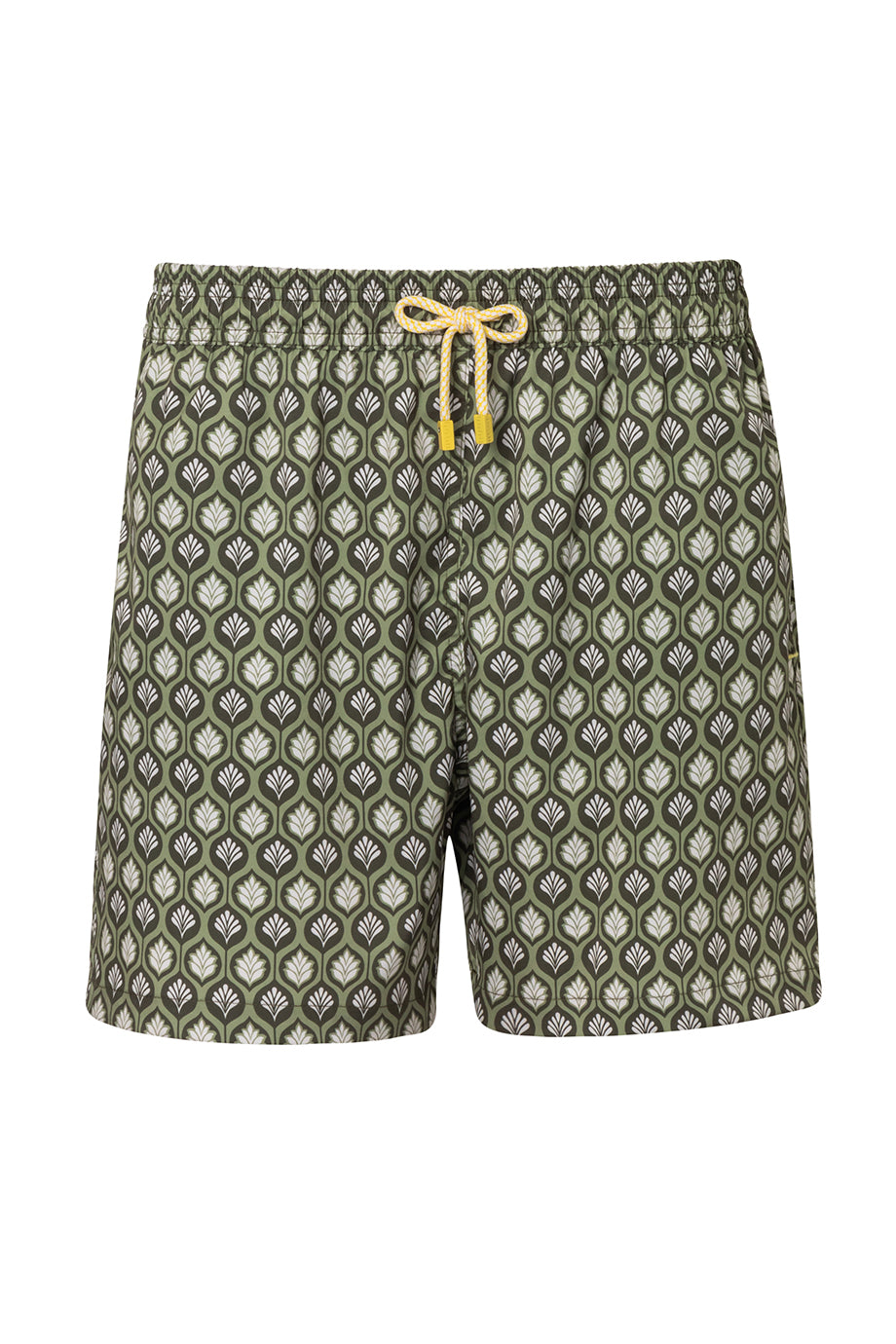 SWIM TRUNK MALTA3 MATCHA PRINTED