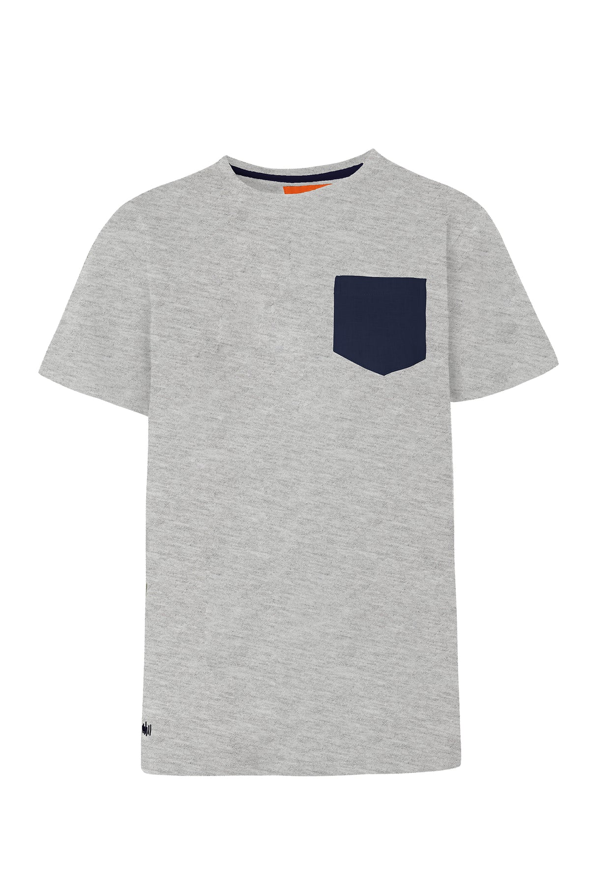 PATCH POCKET T-SHIRT GREY