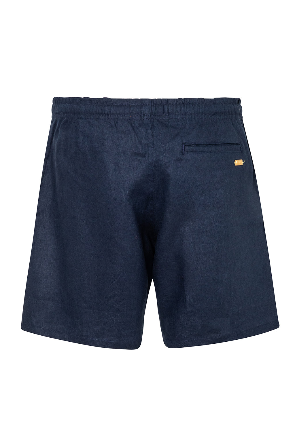 LINEN SHORTS MIDNIGHT