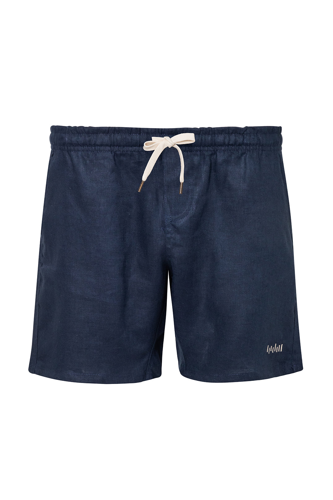 LINEN SHORTS MIDNIGHT